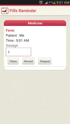 Pills Reminder Free android App screenshot 2