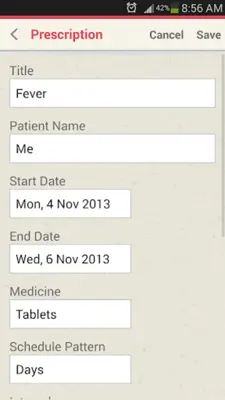 Pills Reminder Free android App screenshot 6